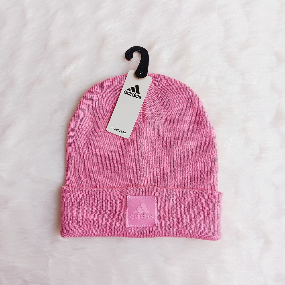 Adidas Women's Pink Beanie